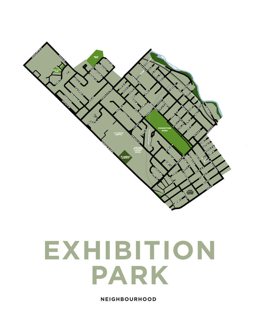 Exhibition Park Neighbourhood Map