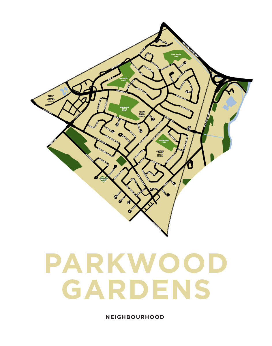 Parkwood Gardens Neighbourhood Map