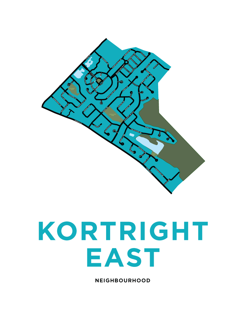 Kortright East Neighbourhood Map