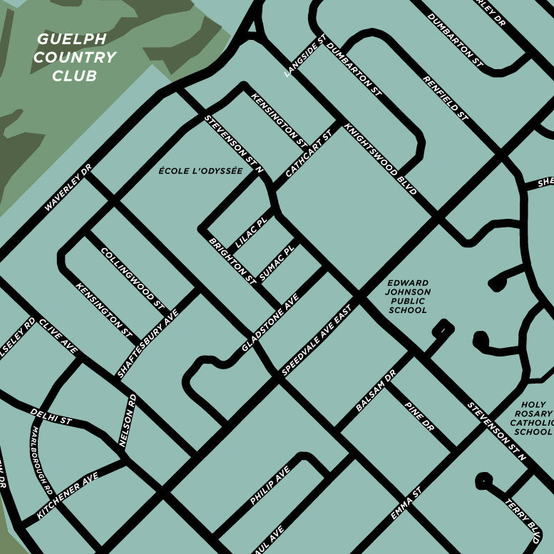 Waverley Neighbourhood Map