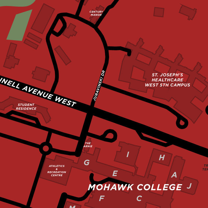 Mohawk Neighbourhood Map