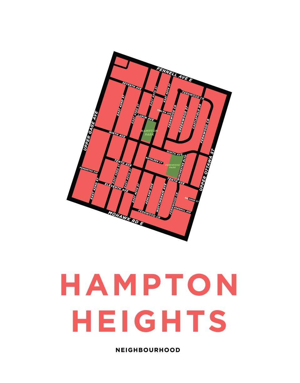 Hampton Heights Neighbourhood Map