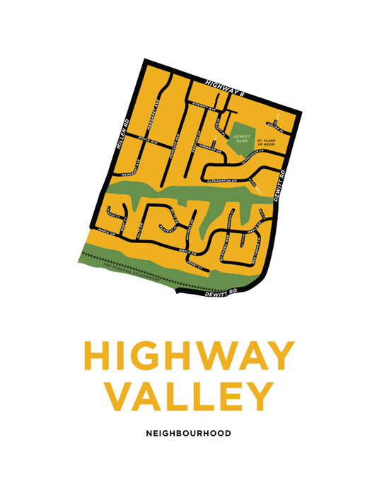 Highway Valley Neighbourhood Map