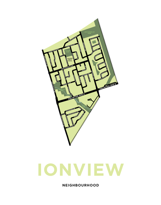 Ionview Neighbourhood Map Print