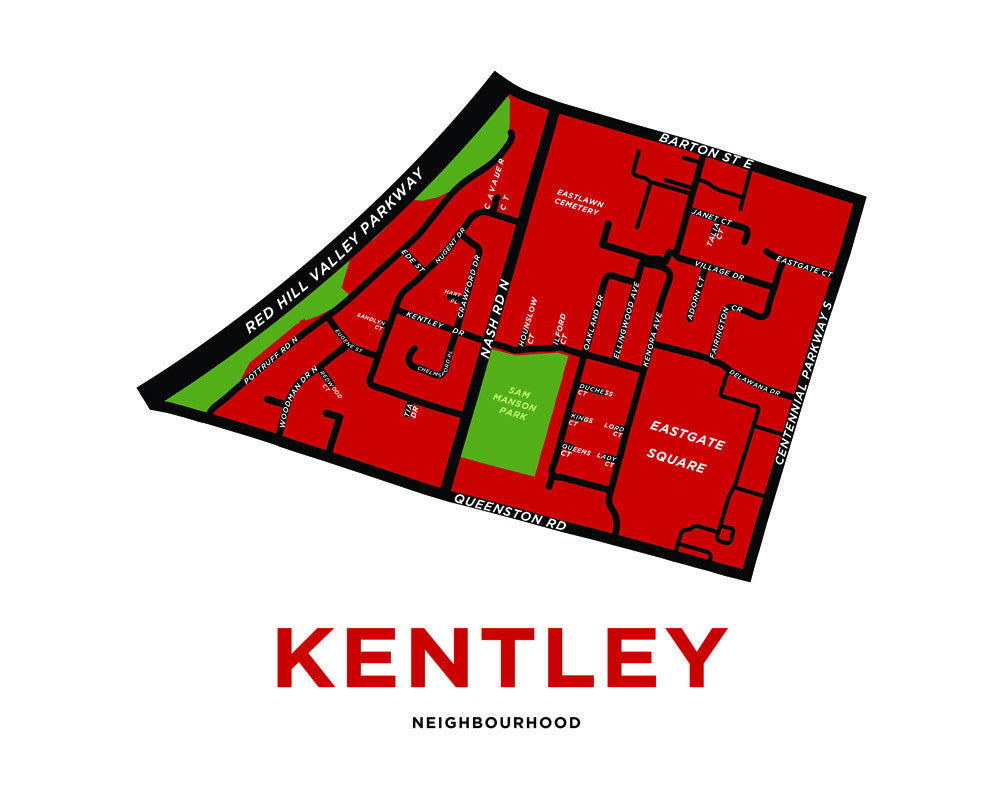 Kentley Neighbourhood, Hamilton -  Preview