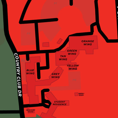 St. Lawrence College Campus Map