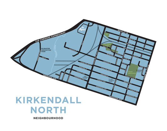 Kirkendall North Neighbourhood Map