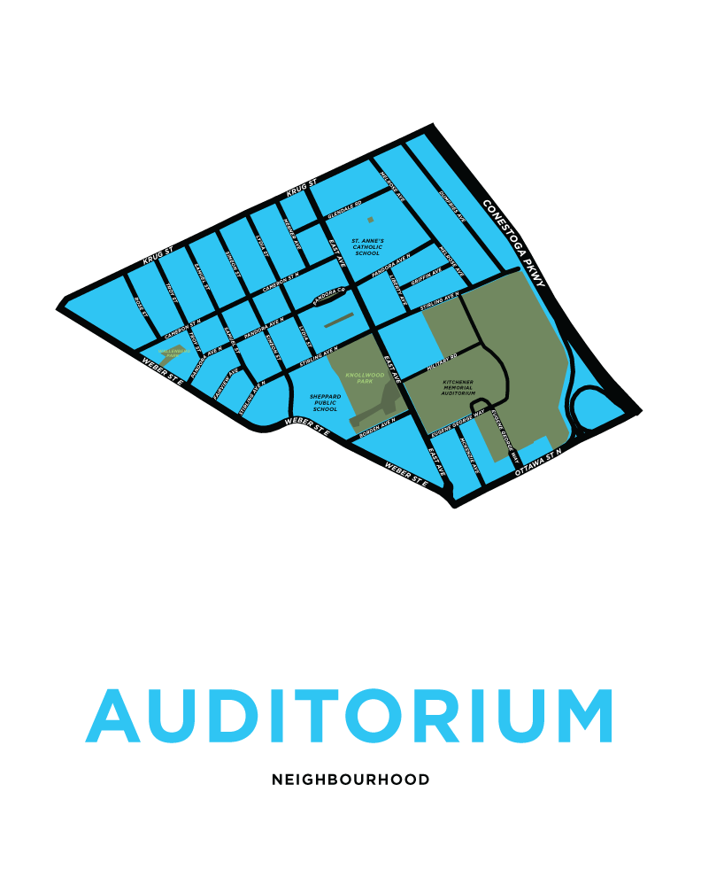 Auditorium Map Print