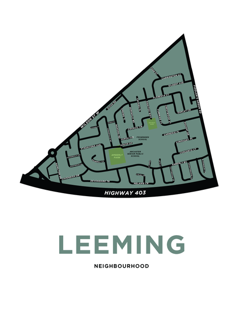 Leeming Map – Jelly Brothers