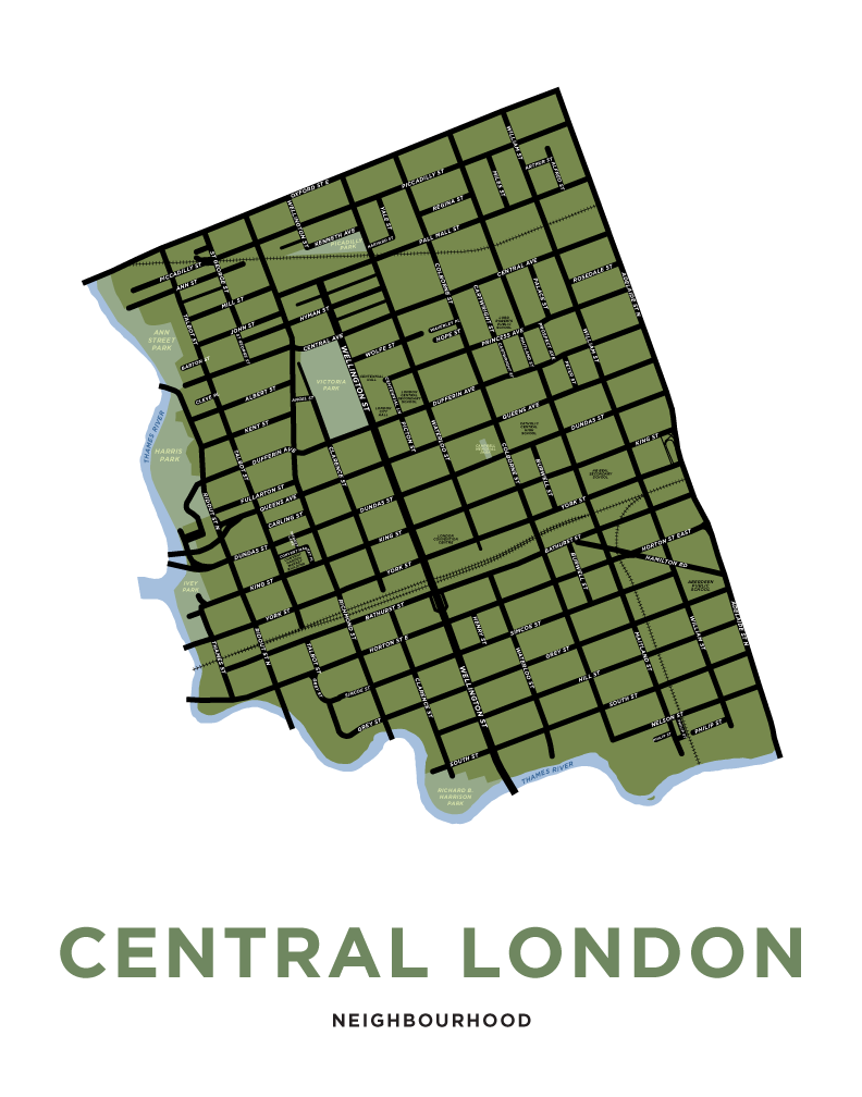 Central London Neighbourhood Map