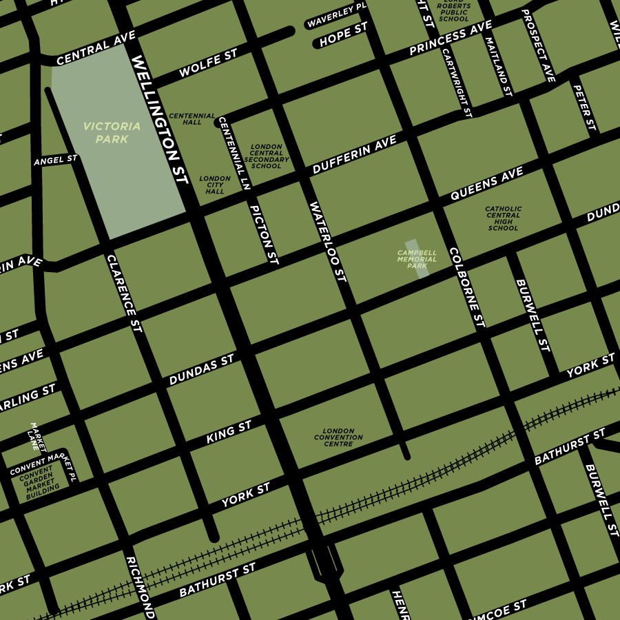 Central London Neighbourhood Map