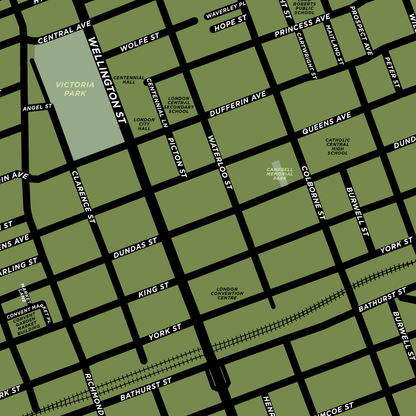 Central London Neighbourhood Map