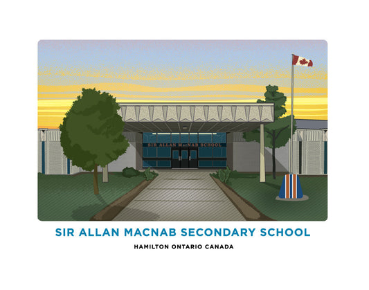 Sir Allan MacNab Secondary School Print