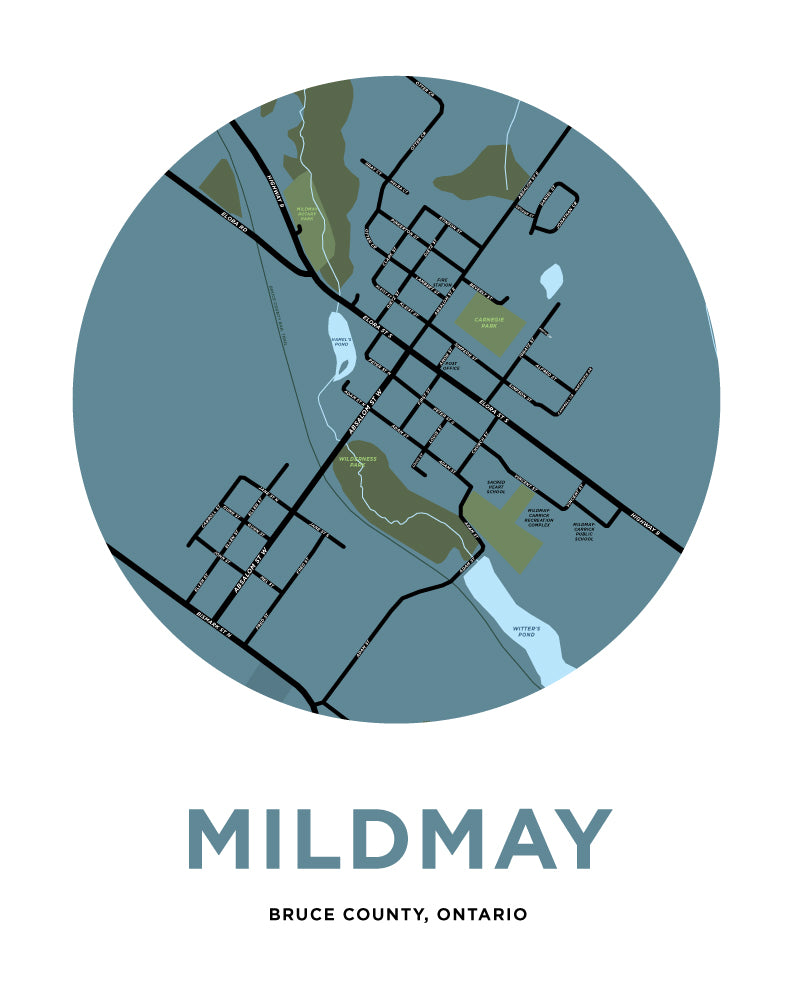 Mildmay Map Print – Jelly Brothers