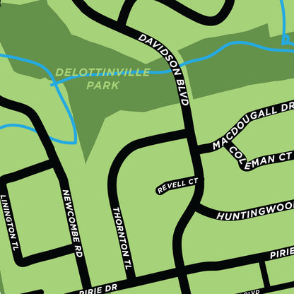 Morden Neighbourhood Map