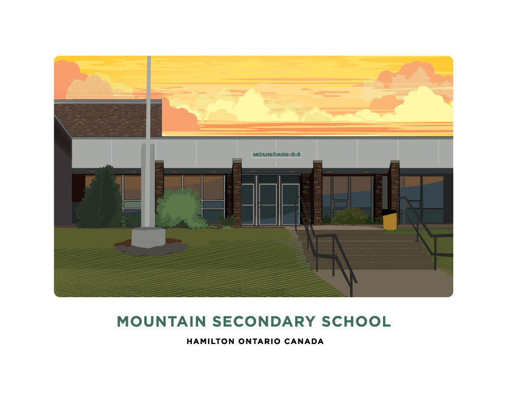 Mountain Secondary School Print