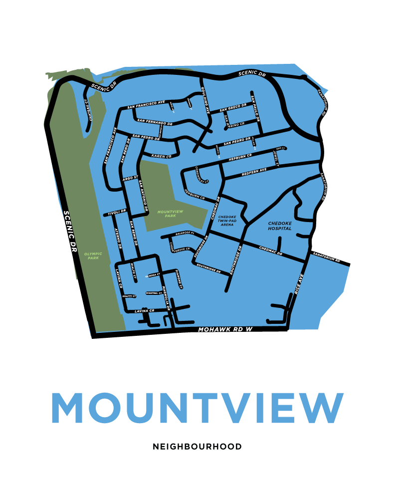 Mountview Neighbourhood Map