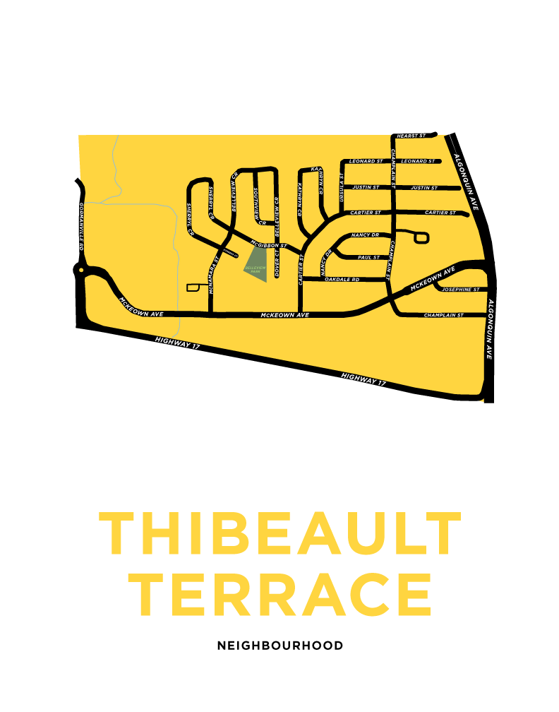 Thibeault Terrace Map Print