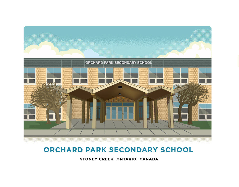 Orchard Park Secondary School Print