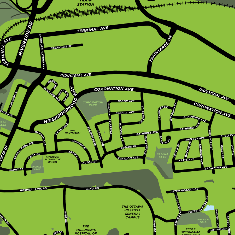 Riverview Park Neighbourhood Map