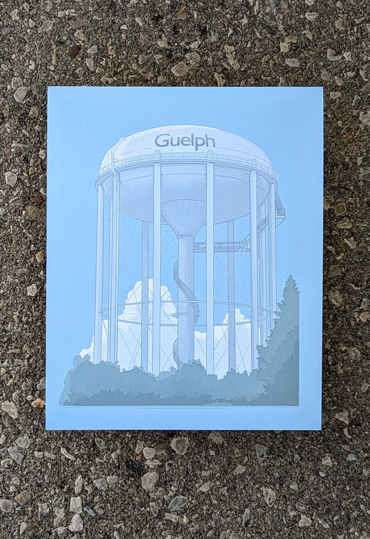 Guelph Water Tower Print