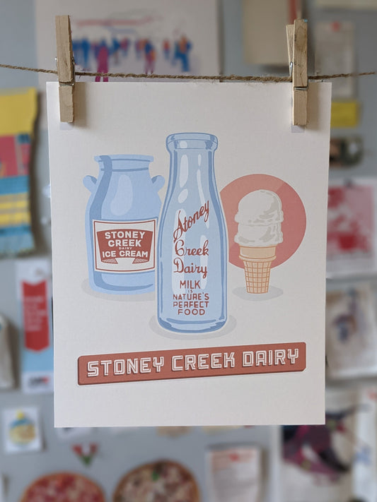 Stoney Creek Dairy Print