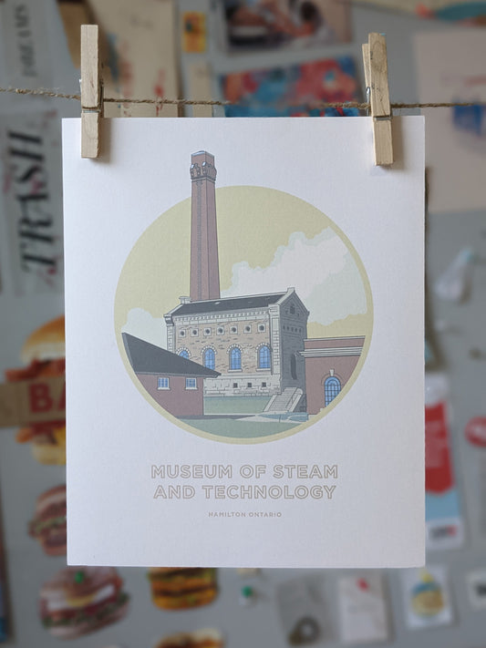 Hamilton Steam Museum Print
