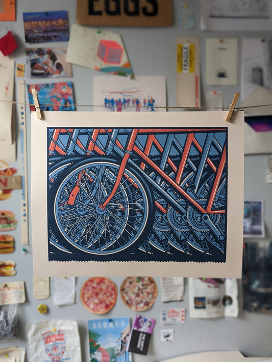 Bicycles Print