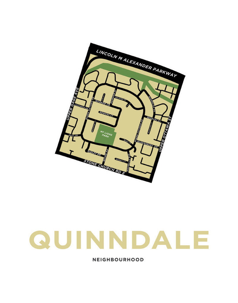 Quinndale Neighbourhood Map