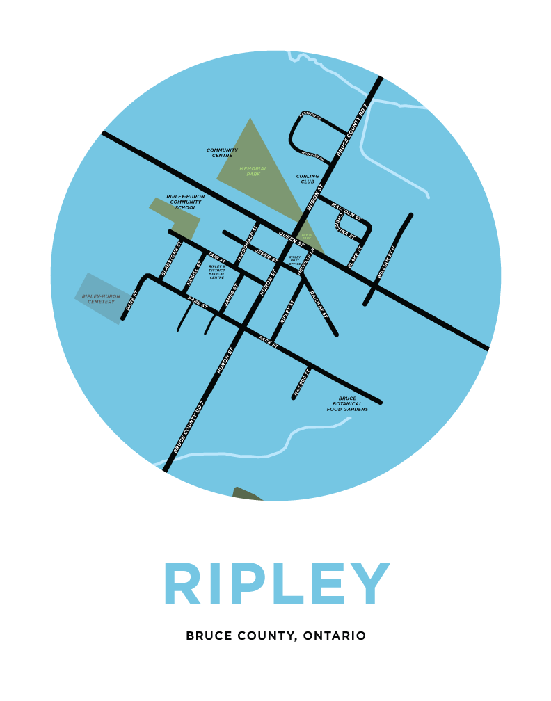 Ripley Map Print