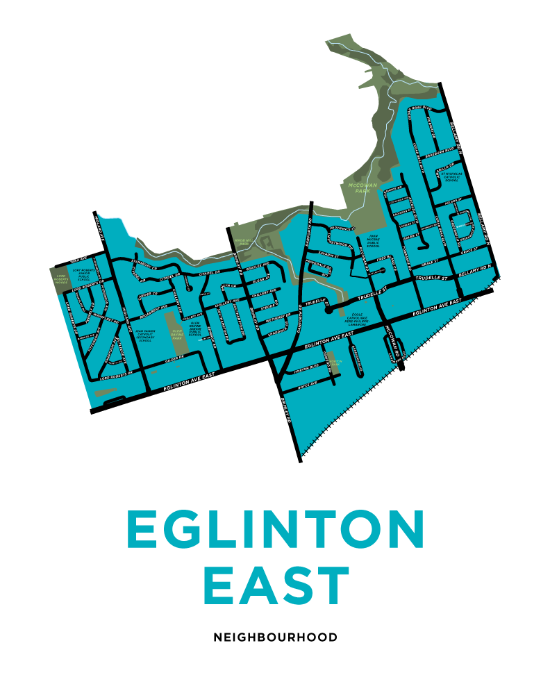 Eglinton East Neighbourhood Map