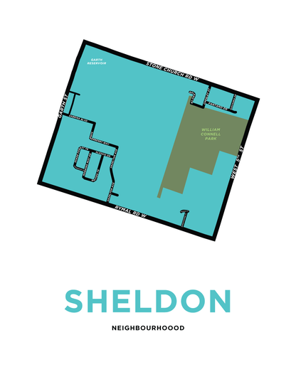 Sheldon Neighbourhood Map