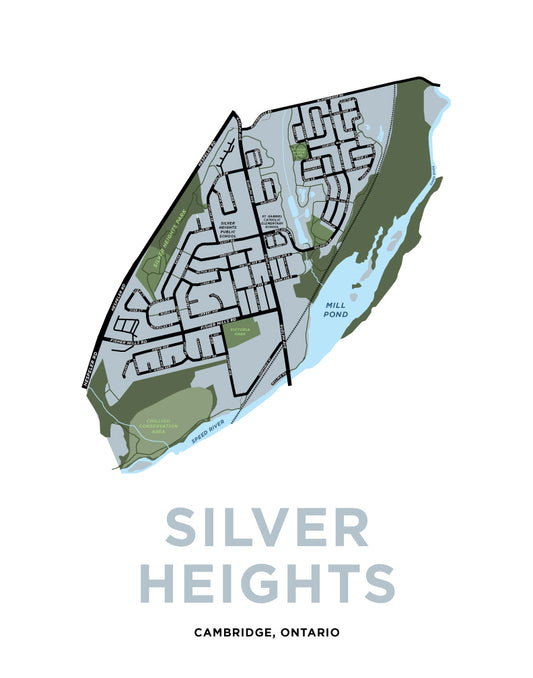 Silver Heights Neighbourhood Map