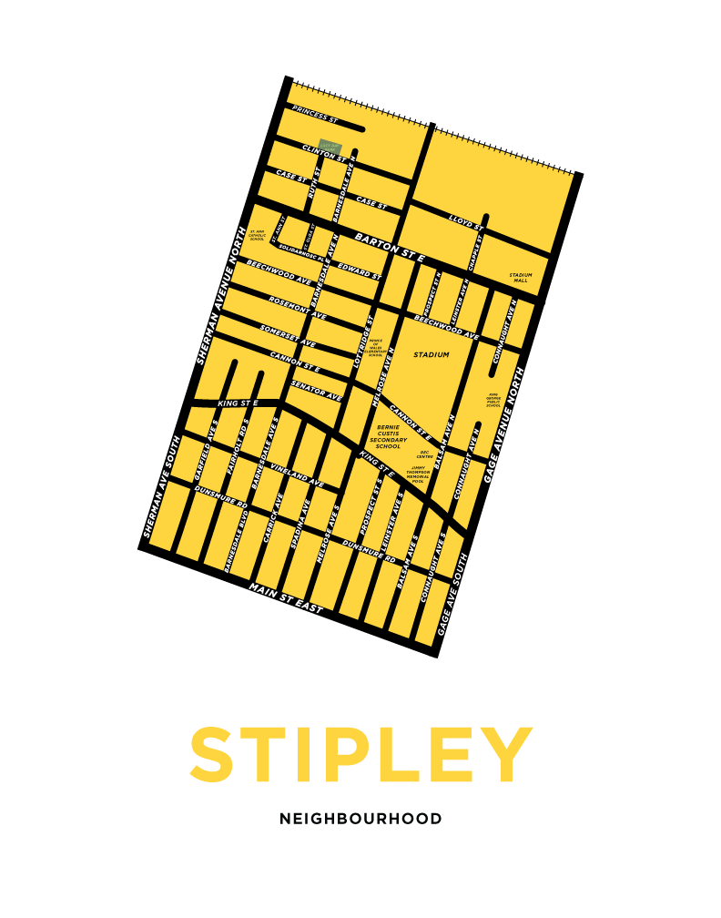 Stipley Neighbourhood Map