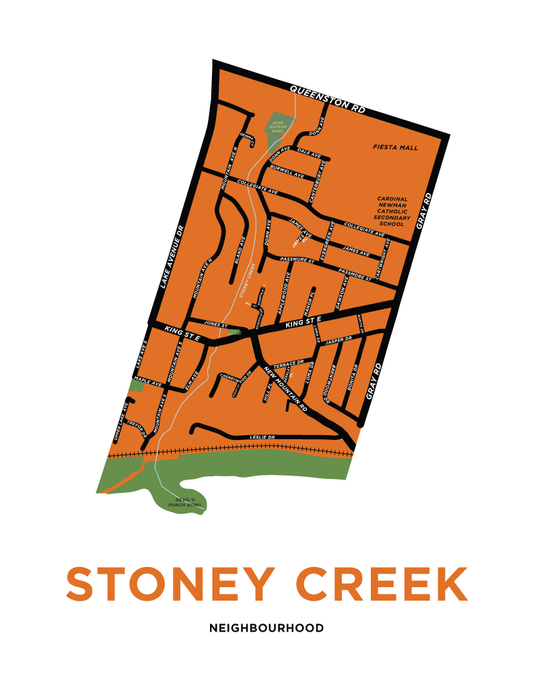 Stoney Creek Neighbourhood Map