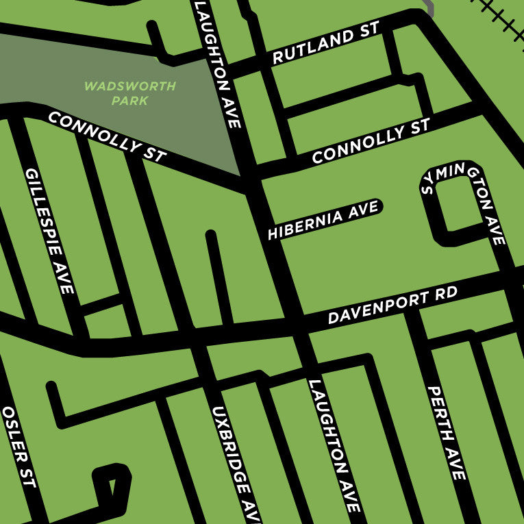 Carleton Village Neighbourhood Map Print