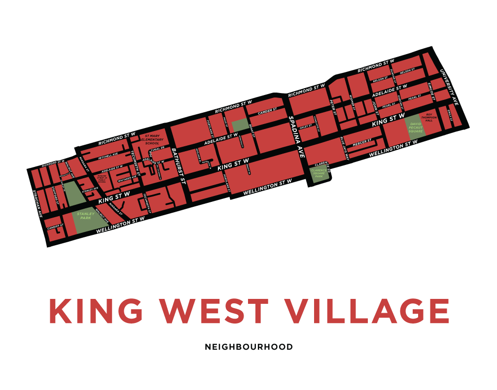 King West Village Map