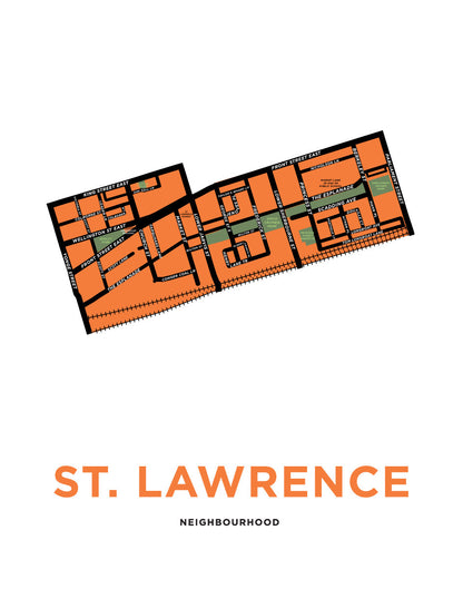 St Lawrence Neighbourhood Map