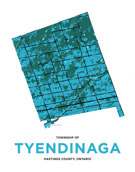 Tyendinaga Township Map Print