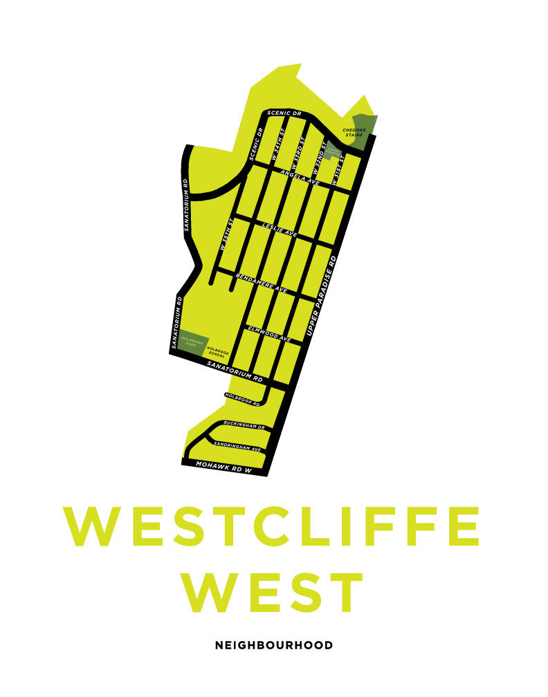 Westcliffe West Neighbourhood Map