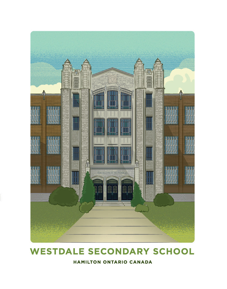 Westdale Secondary School Print
