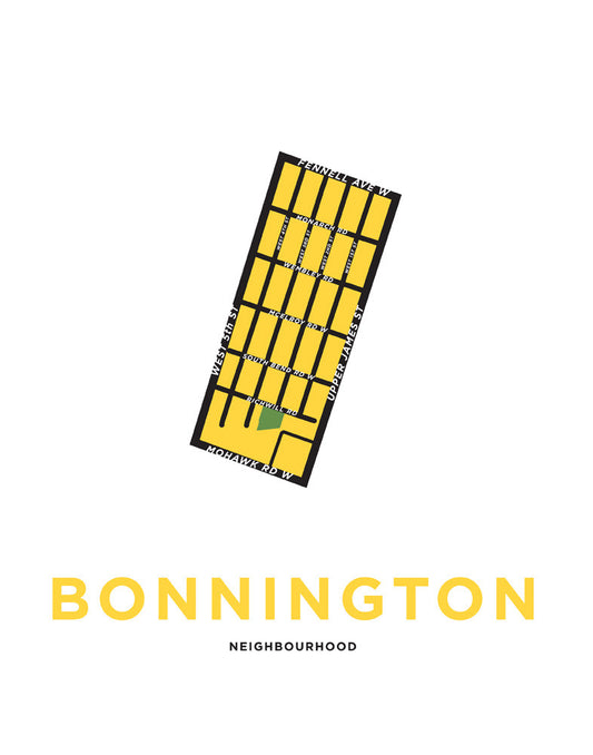 Bonnington Neighbourhood Map