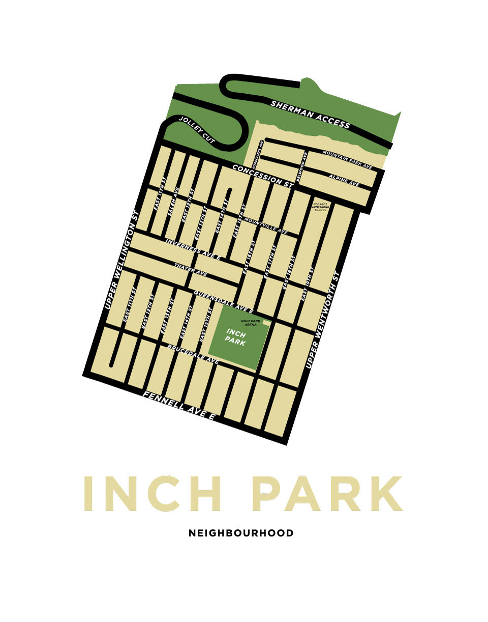 Inch Park Neighbourhood Map