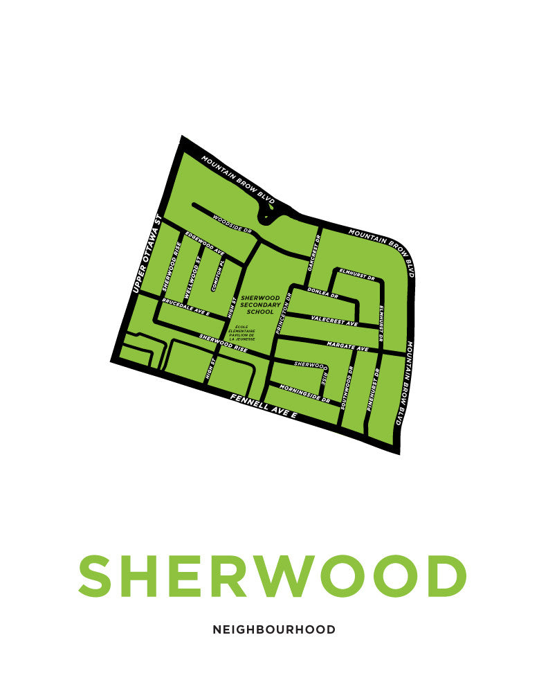Sherwood Neighbourhood Map
