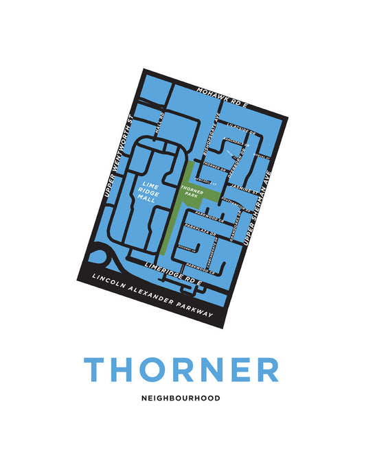 Thorner Neighbourhood Map
